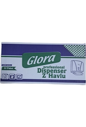 Glora Dispenser Z Havlu 12PAKET  150 li