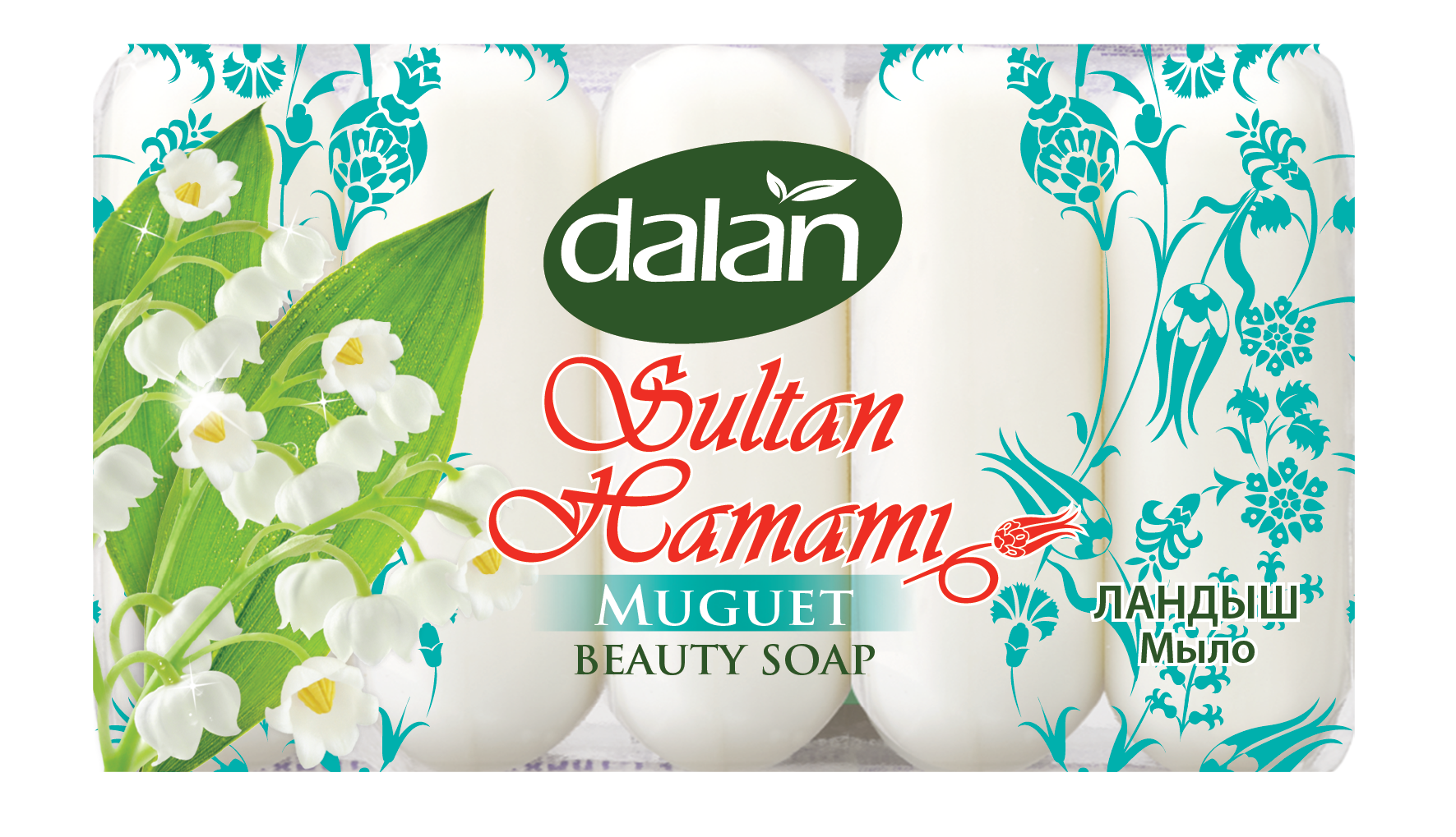 DALAN SABUN SULTAN HAMAMI | MÜGE GÜZELLİK SABUNU | 5X75GR