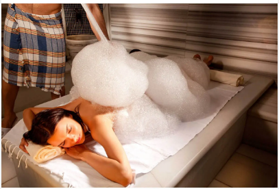 Kelebek Kese Hamam Köpük Torbası %100 Pamuk