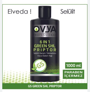 ovya Anti Selülit G5 Masaj Yağı Green Shl Priptor 1000ml